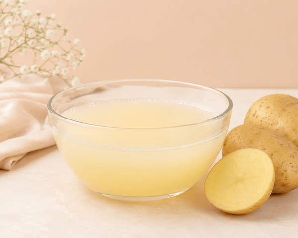 raw potato juice