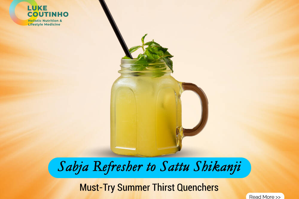 Stay Cool with Sabja Refresher and Sattu Shikanji – Discover the Benefits of Sabja Seeds