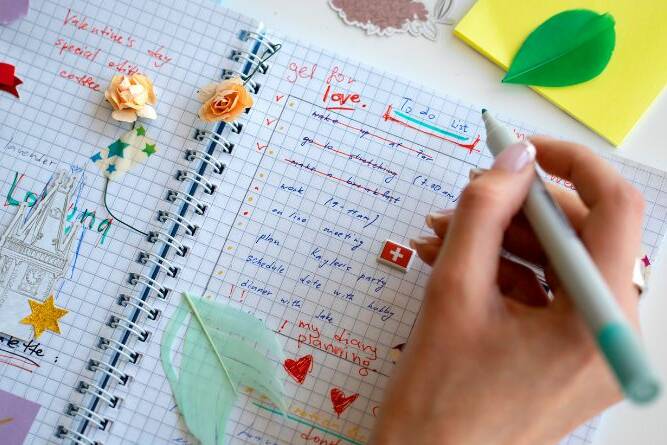 Journaling for better health!