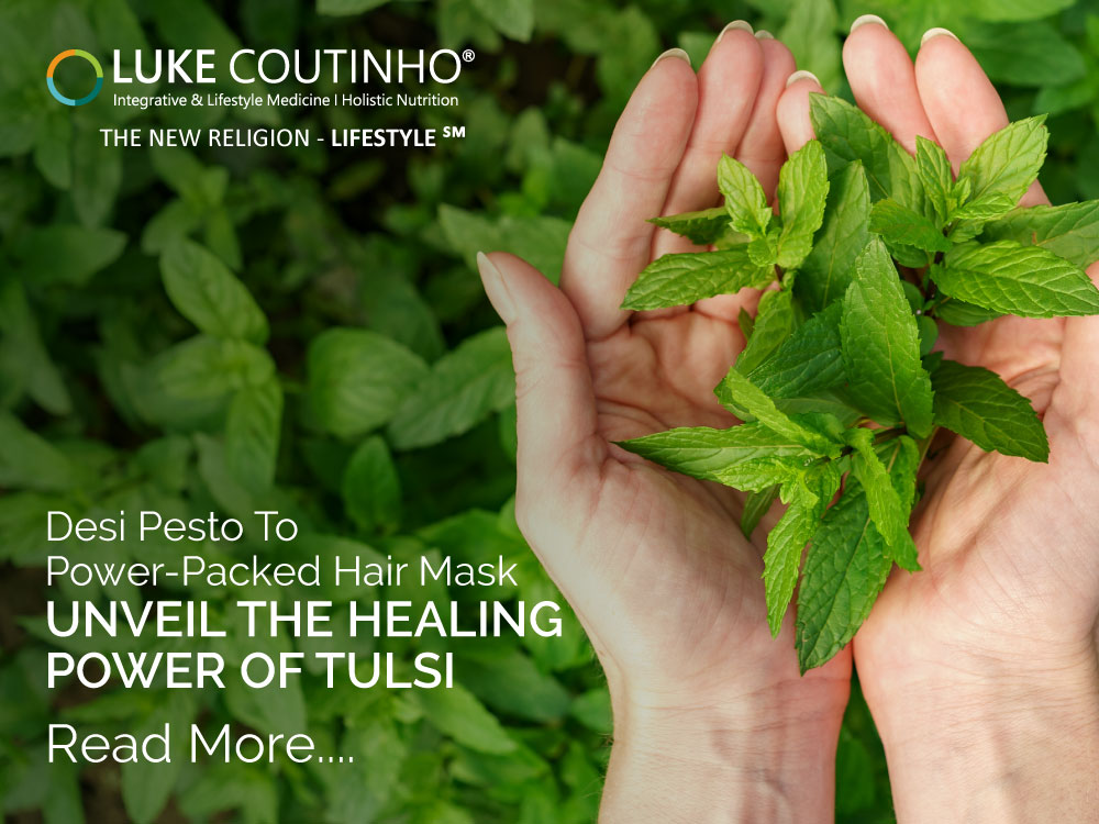 Desi Pesto To Power-Packed Hair Mask - Unveil the Healing Power of Tulsi Desi Pesto To Power-Packed Hair Mask - Unveil the Healing Power of Tulsi