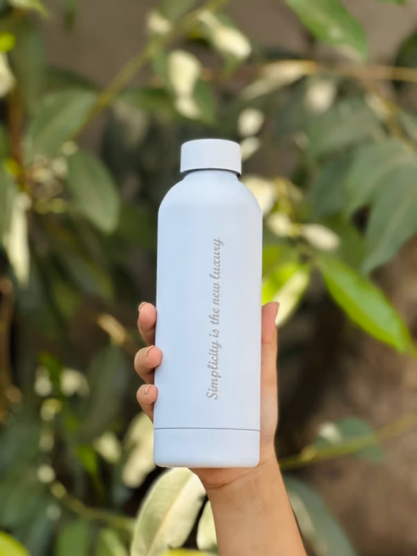 Premium Grade Stainless Steel Sipper Water Bottle by Luke Coutinho (500 ml) - Leakproof, Durable, BPA-Free, Non-Toxic - Ideal for Office, Gym, and More! Premium Grade Stainless Steel Sipper Water Bottle by Luke Coutinho (500 ml) - Leakproof, Durable, BPA-Free, Non-Toxic - Ideal for Office, Gym, and More! - Image 2