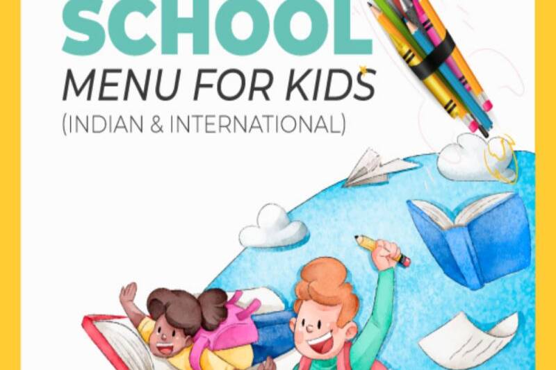 Back to School Menu For Kids by Team Luke