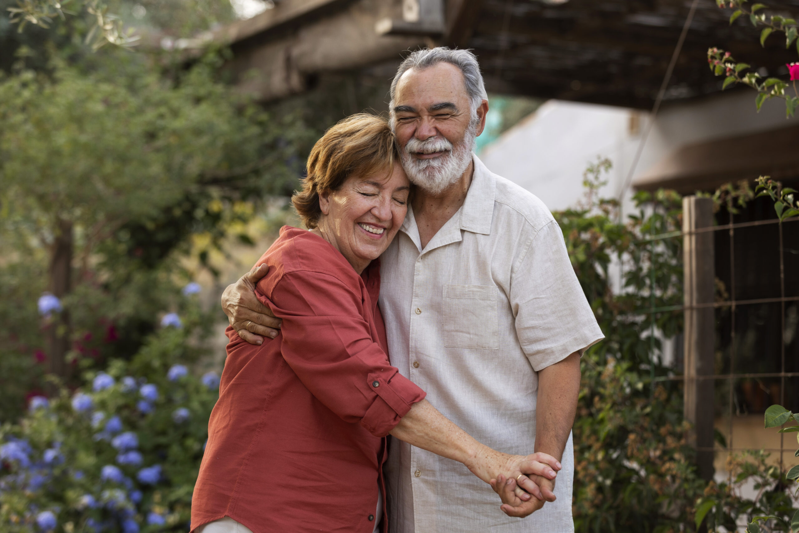 Happy Marriage, Real Life: What Love Looks Like When No One’s Watching Smiling married couple holding hands and enjoying quality time together