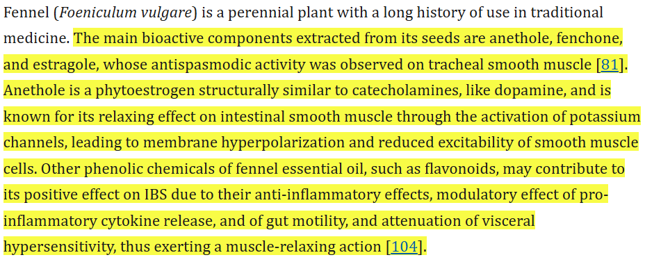 fennel for gut health