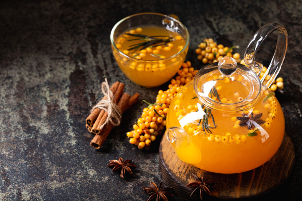 Bowl of sea buckthorn berries highlighting nutrition value