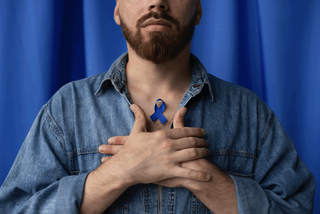 Hodgkin's lymphoma survivor smiling after successful treatment