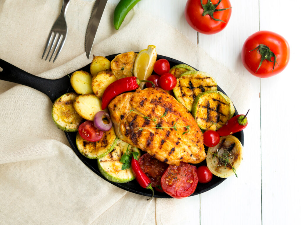 protein in chicken
