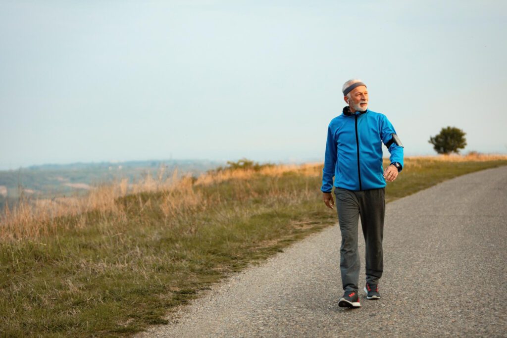 Walking exercise benefits in daily fitness