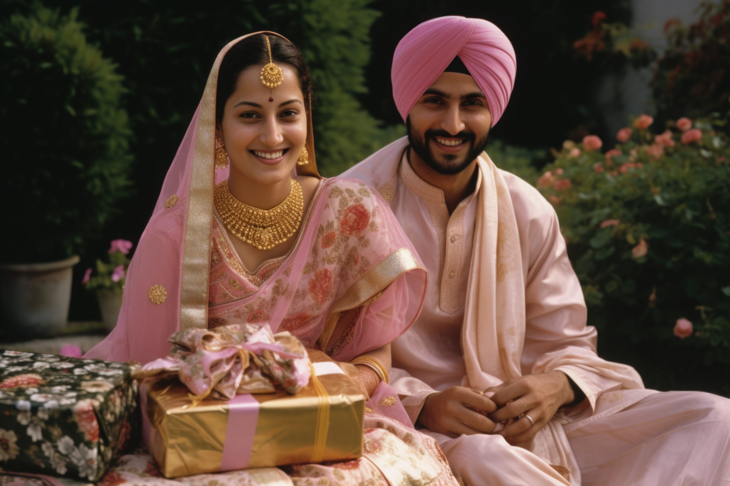 Radiant bride smiling with naturally glowing skin on wedding day