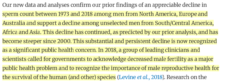 What male infertility 