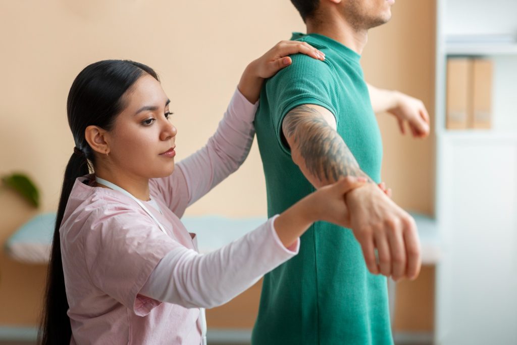 frozen shoulder physical therapy treatment