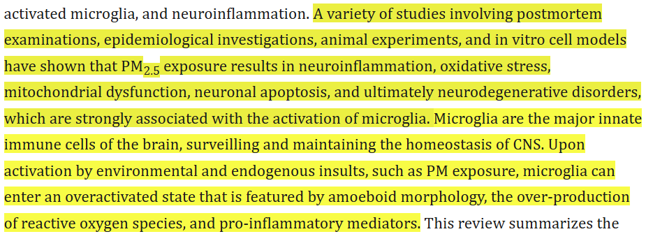 air pollution impact on human health