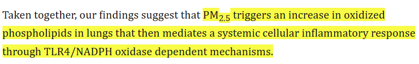 air pollution impact on human health