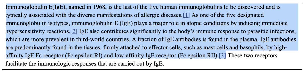 High IgE Levels with Allergy? This Might Be the Missing Link