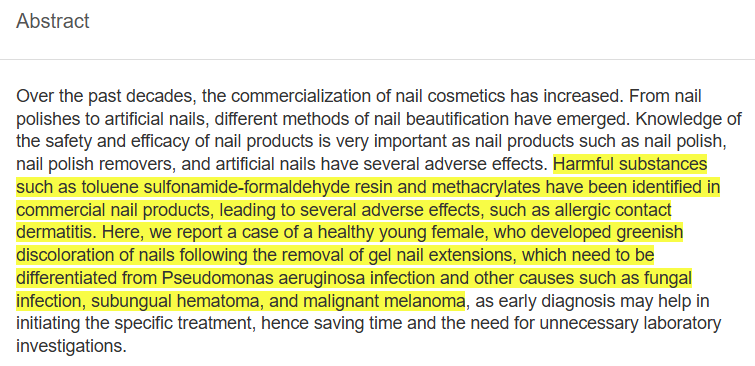 nail fungus infection