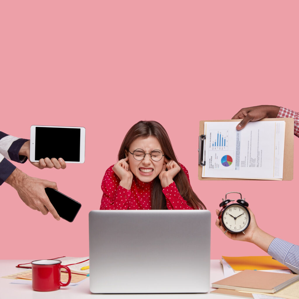 how do you manage stress at work