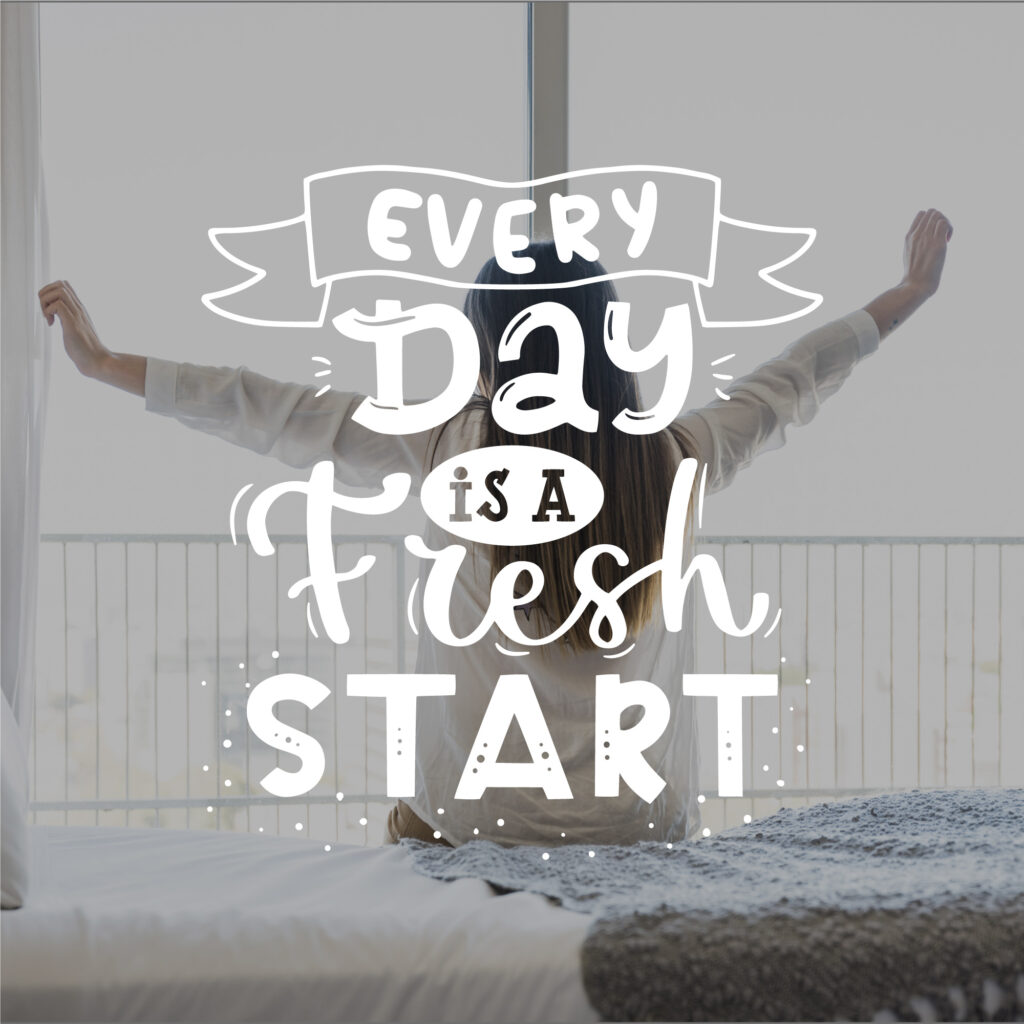 Morning Good Habits and Routine Exercise: The Key to Starting Your Day with Focus and Energy Woman meditating on yoga mat, showing mindful morning routine