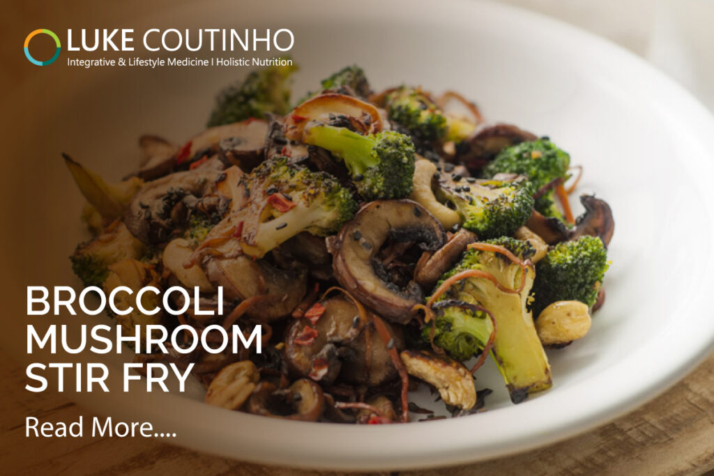 Broccoli Mushroom Stir Fry