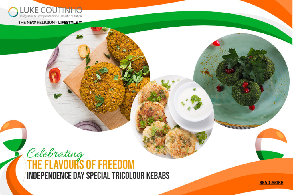 A Tribute to the Indian Flag: Tricolour Kebabs