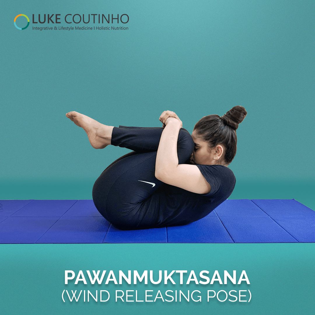 yoga asanas happy gut