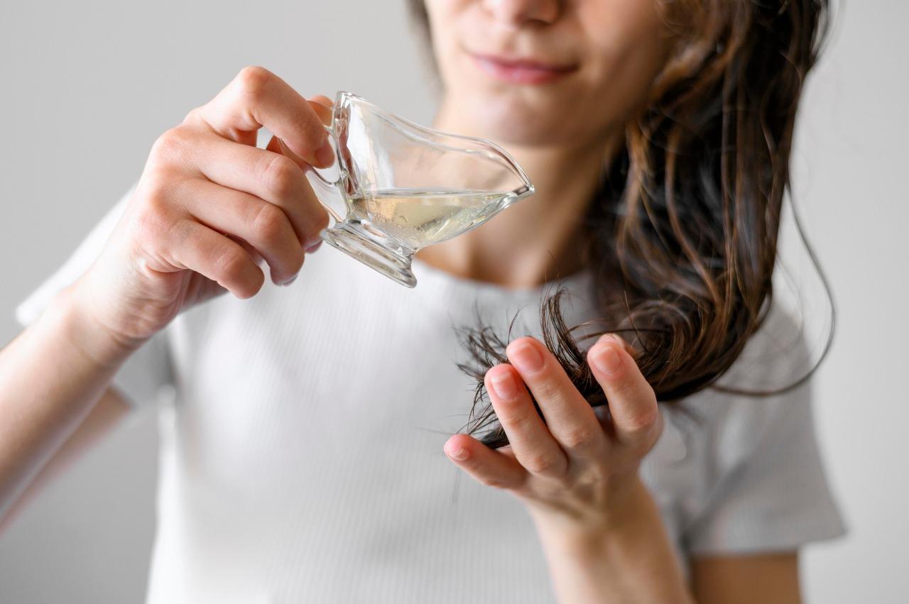 DIY herbal hair oil