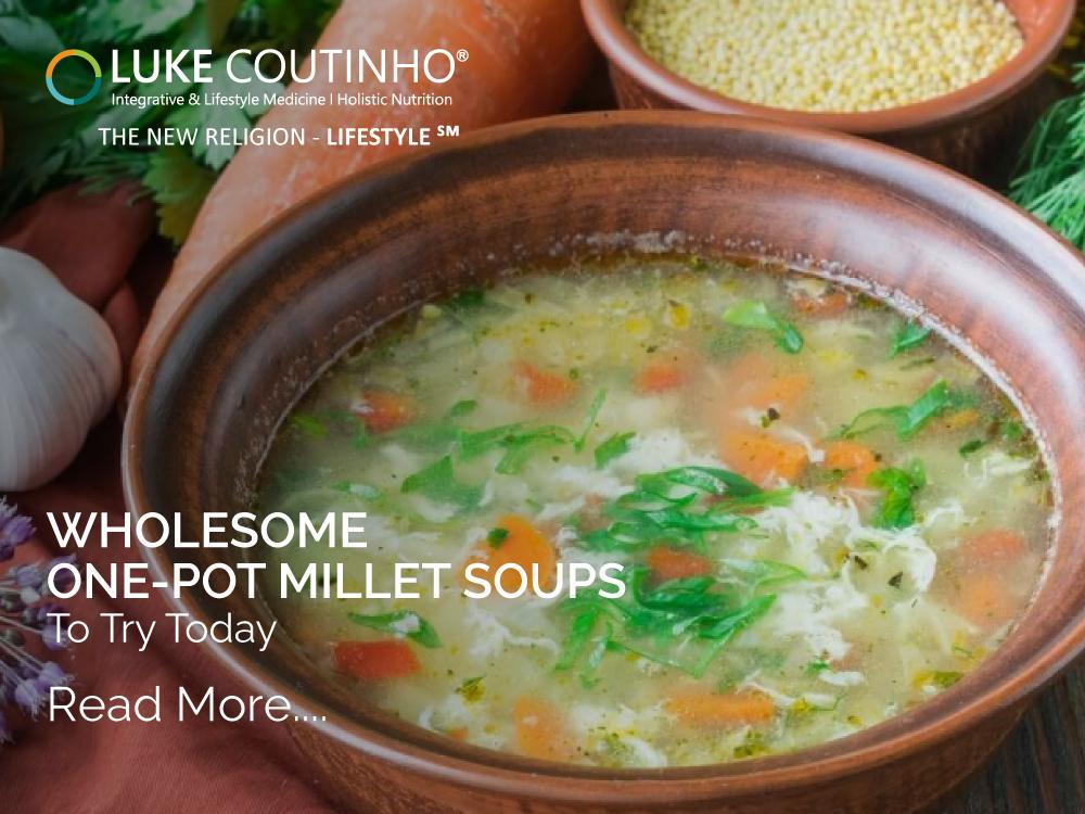 Recipe of millet showing the health benefits of millets