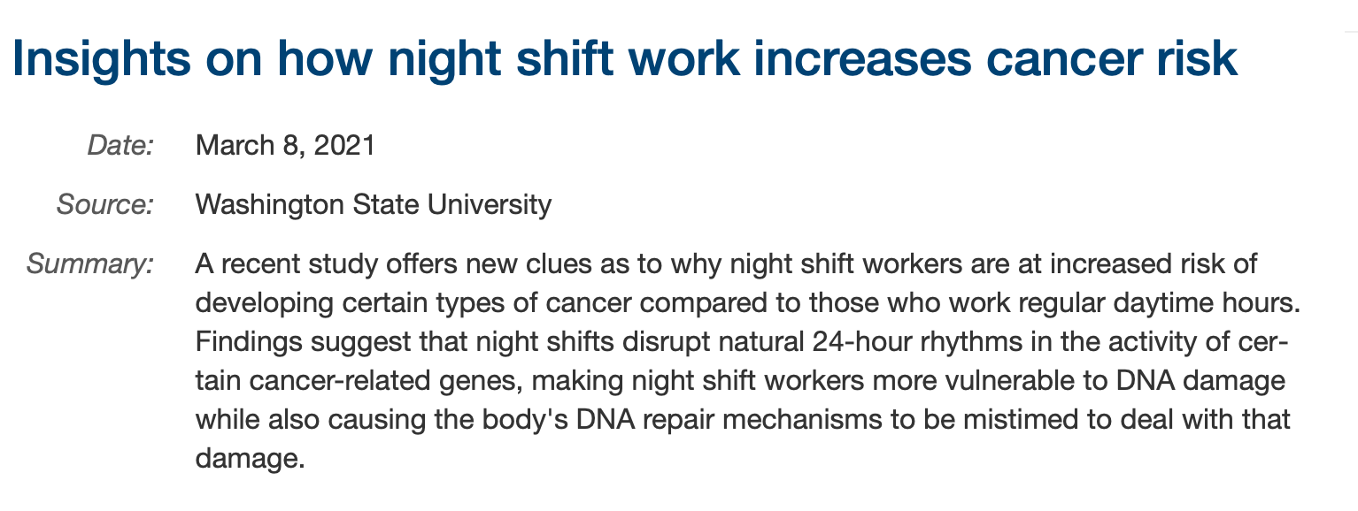 night shift sleep tips
