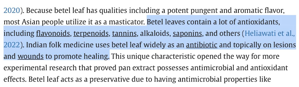 betel leaves nutrition & benefits for traditional home remedies