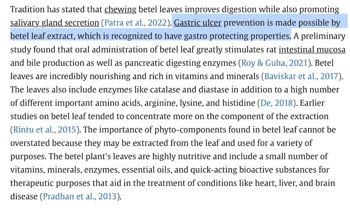 betel leaves benefits showing natural healing properties