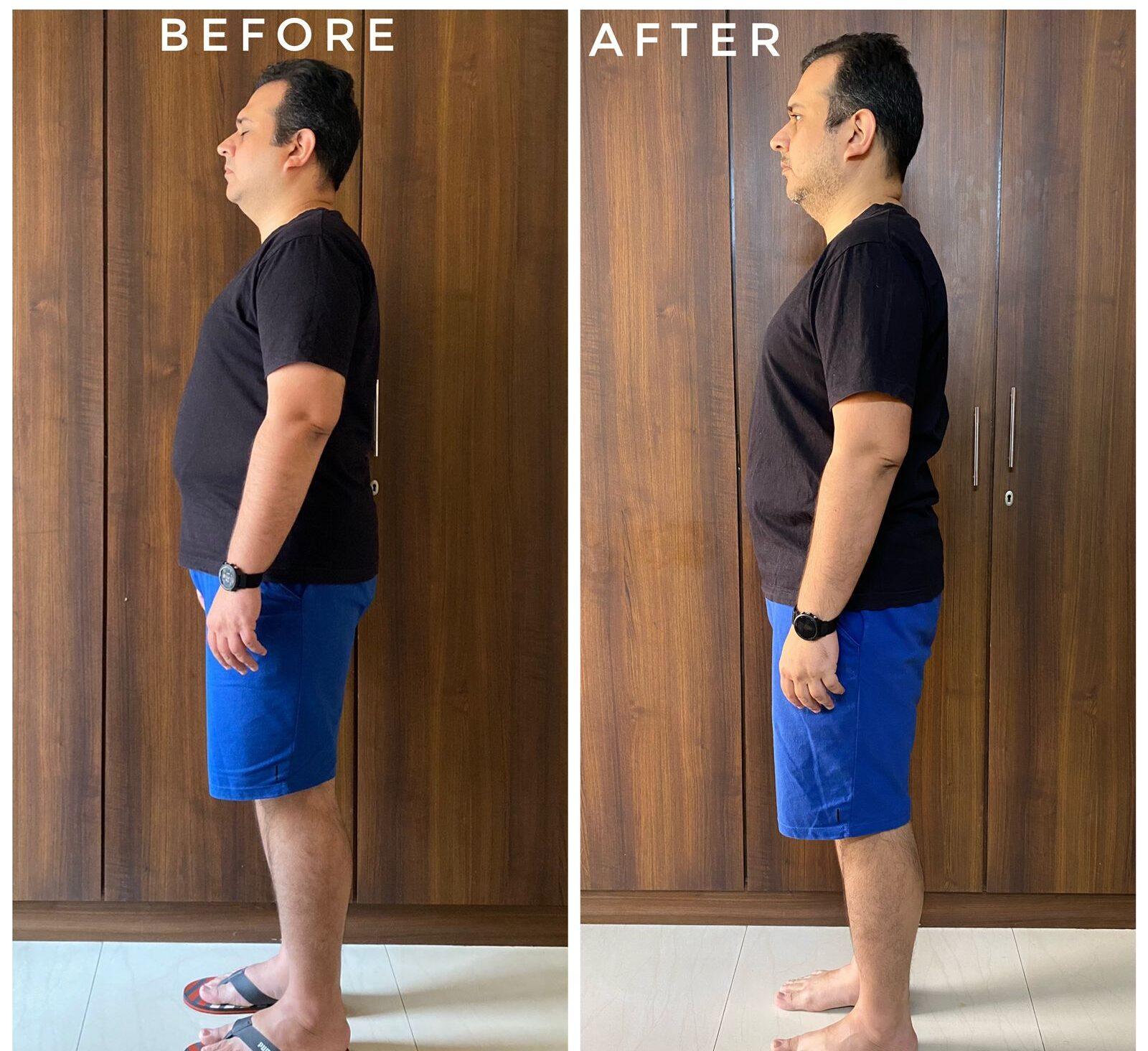 From Weighing 100 Kg to Running a 10K Marathon: This 41-YO’s Transformation Will Inspire You fitness transformation journey