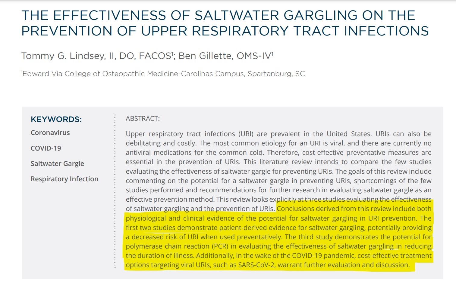 5 Benefits of Salt Water Gargling Cough, Sore Throat, Dental Issues, and More