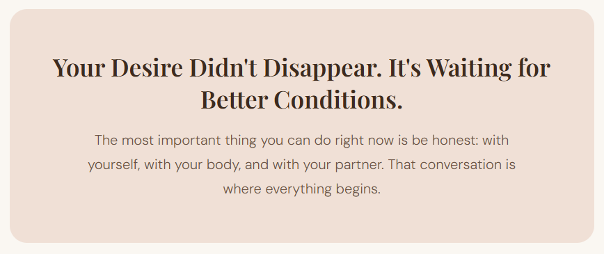 Why Does Desire Drop in Your 40s? The Answer Is Not What You Think. how to rebuild intimacy in relationships