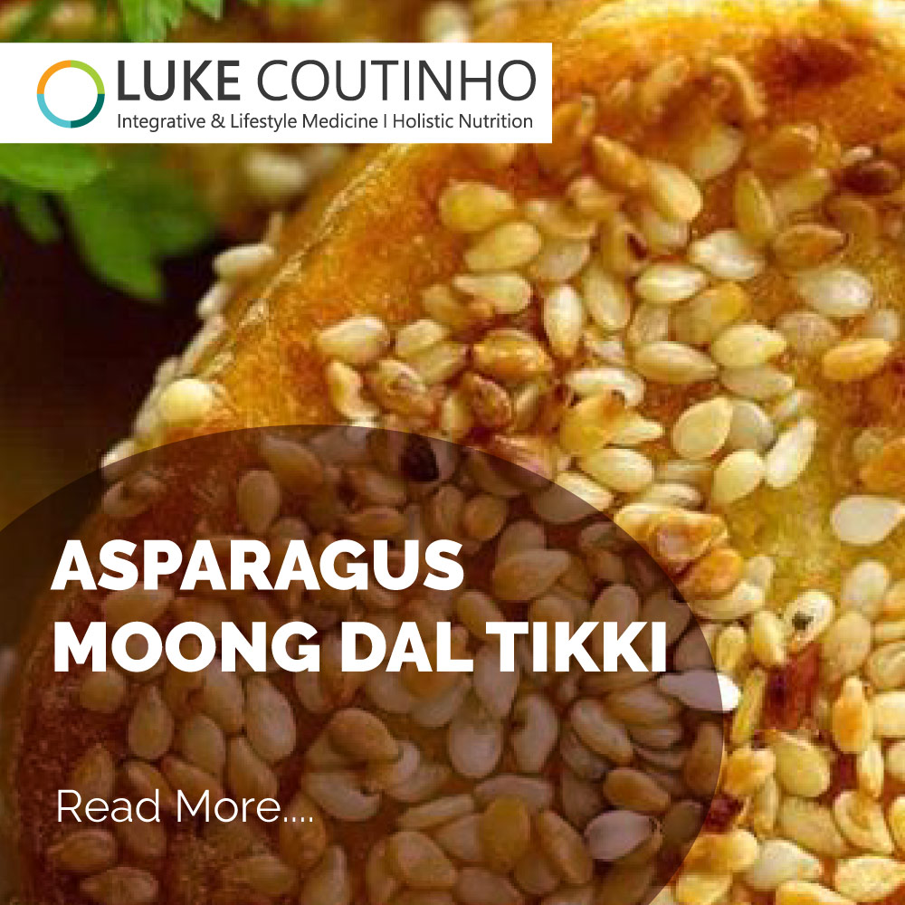 Asparagus Moong Dal Tikki