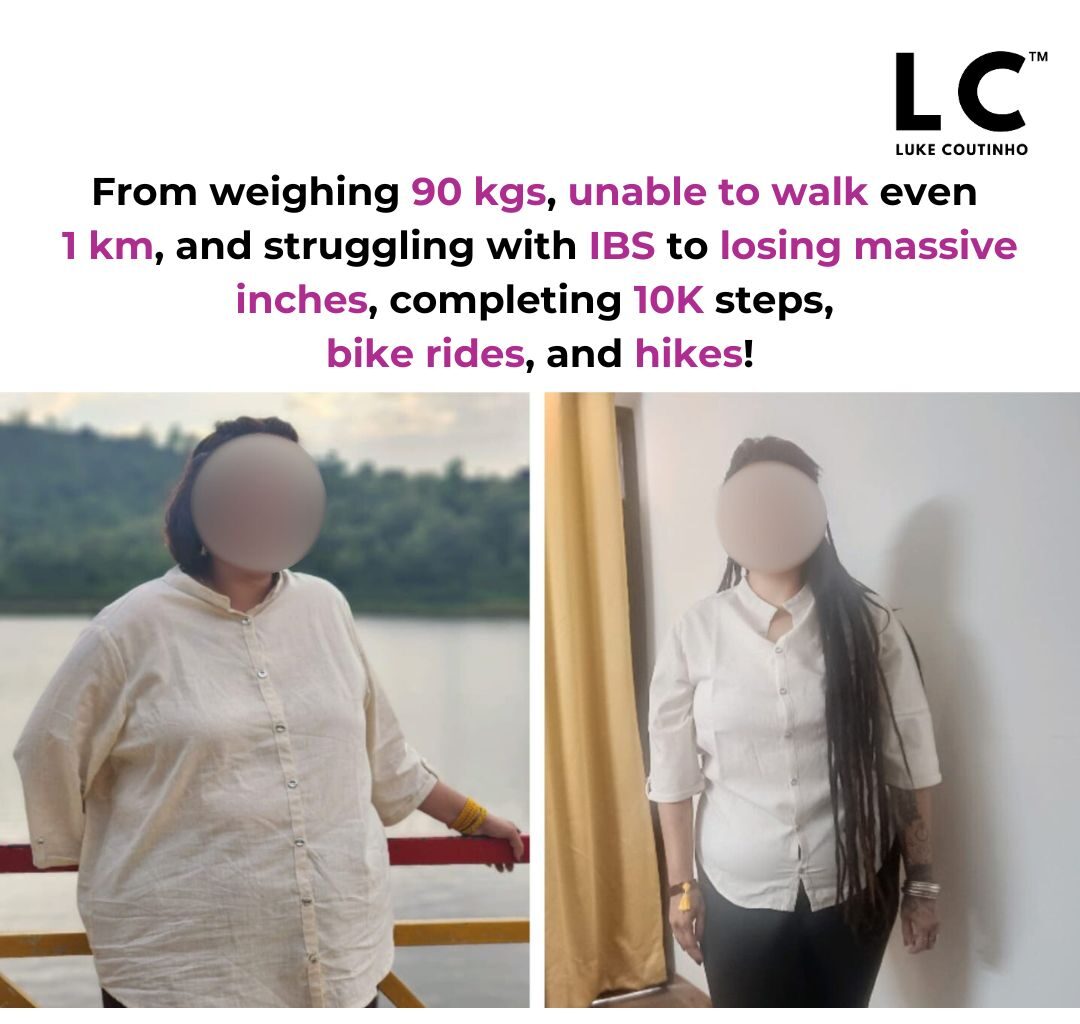 From Struggling to Walk 1 KM to 10K Steps: Conquering IBS, Shedding Inches, and Embracing an Active Life! fat-loss-ibs-transformation
