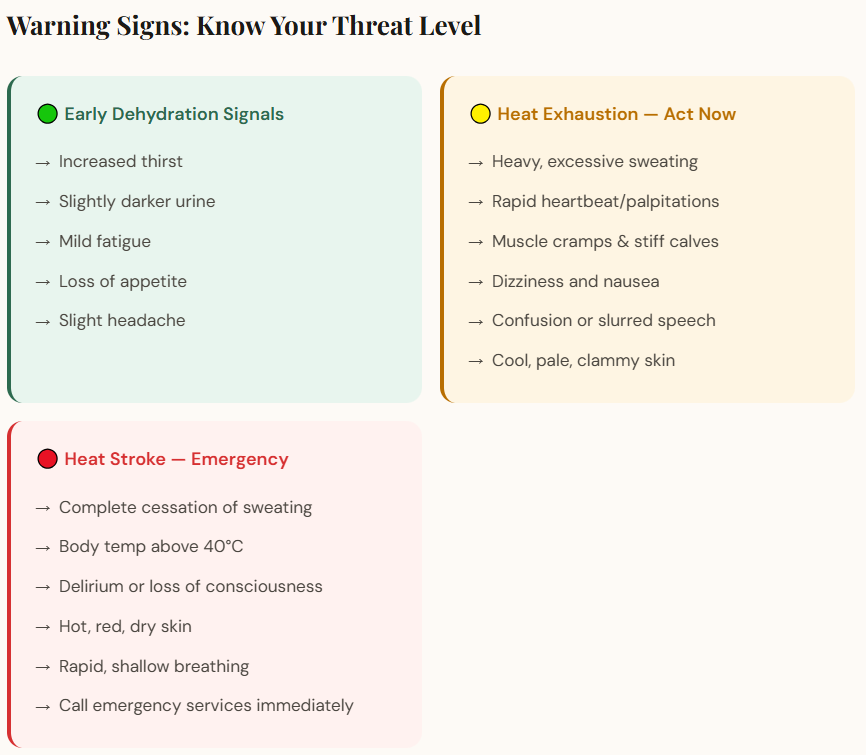 Beat the Heat the Right Way: Luke's FREE Holistic Summer & Heatwave Guide intense heat warning signs