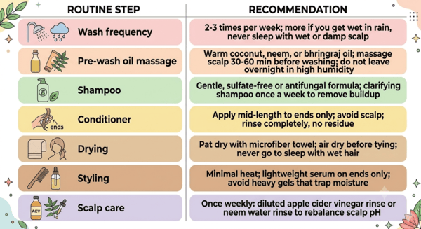 haircare routine