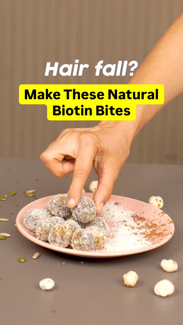 biotin laddus for hair fall